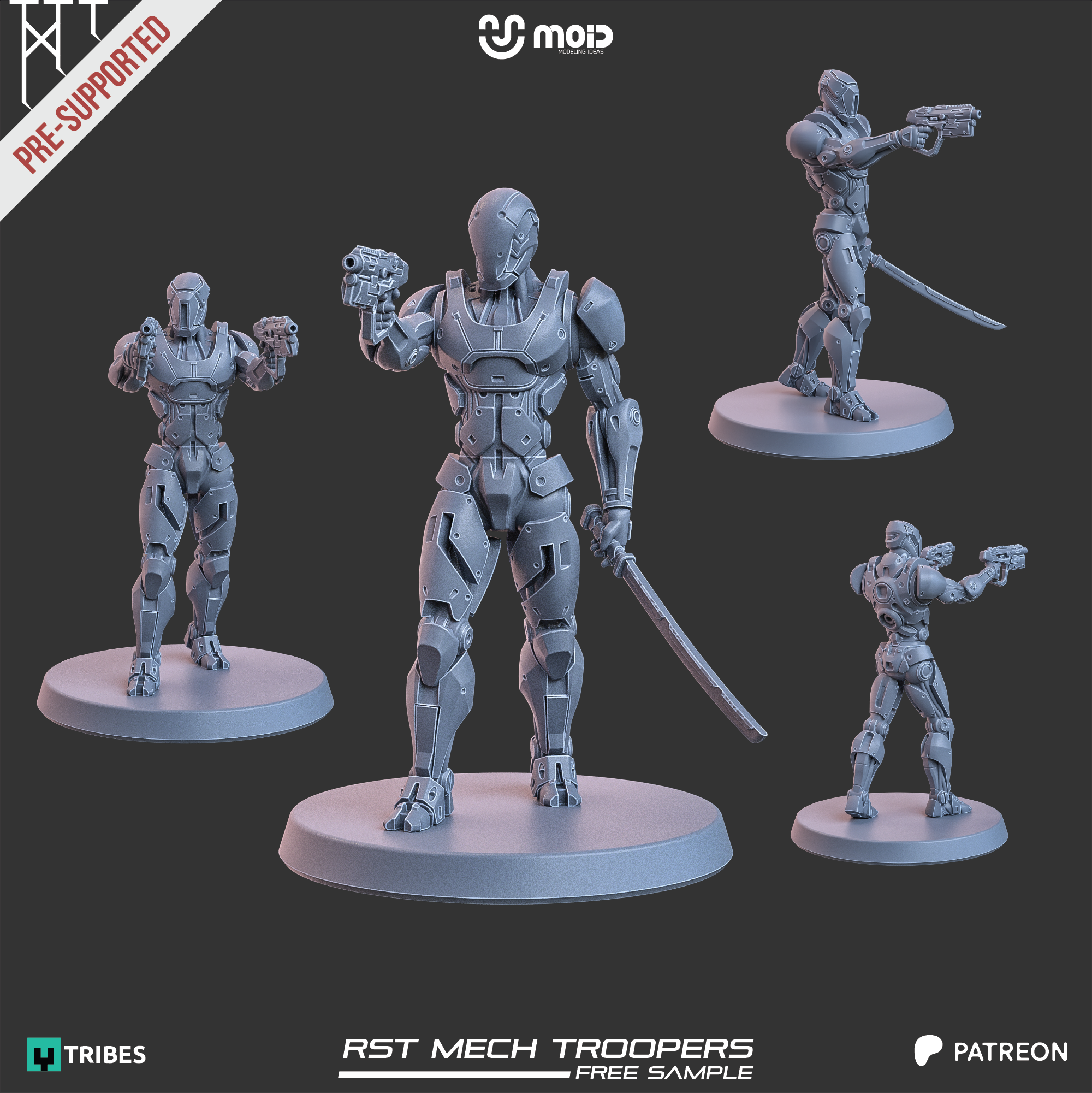 RST Trooper Free Sample 28mm 32mm